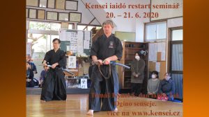 Kensei iaidó "restart" seminář 2020 @ Kensei dódžó